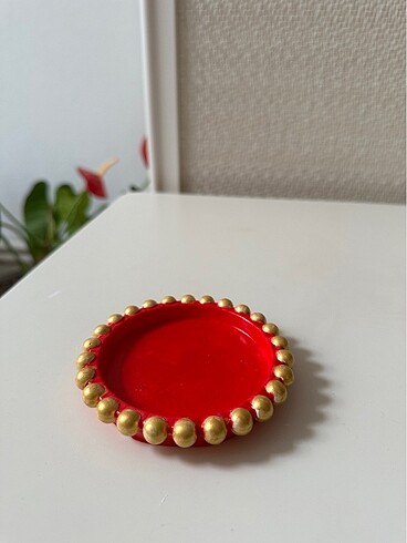 Dekoratif takı yüzük tabağı - Görsel 3