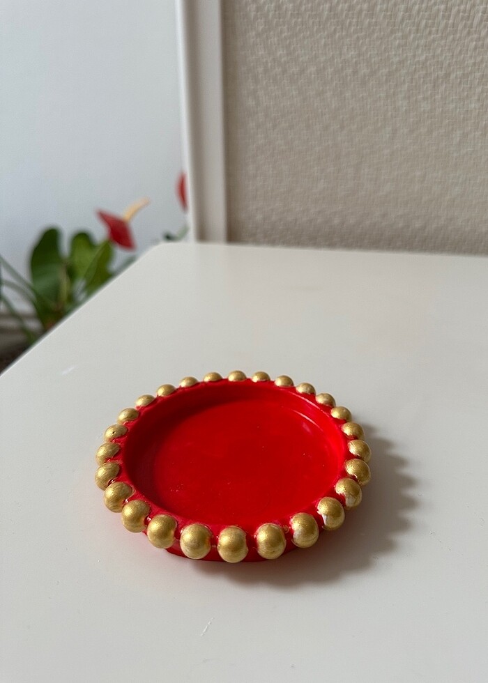 Dekoratif takı yüzük tabağı - Görsel 3