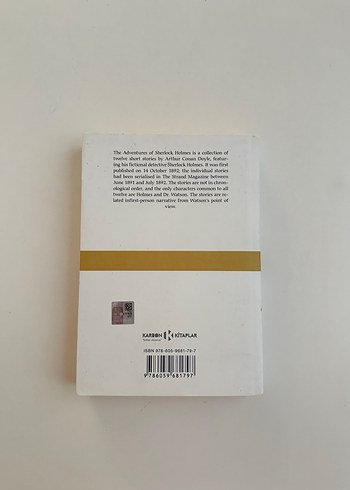 Sherlock Holmes Sir Arthur Conan Doyle İngilizce kitap - Görsel 2