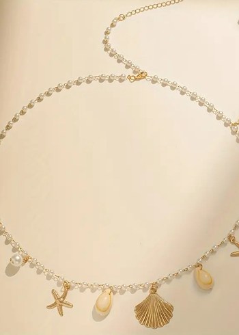 STOKTA VAR Deniz kabuklu bel zinciri - Görsel 3