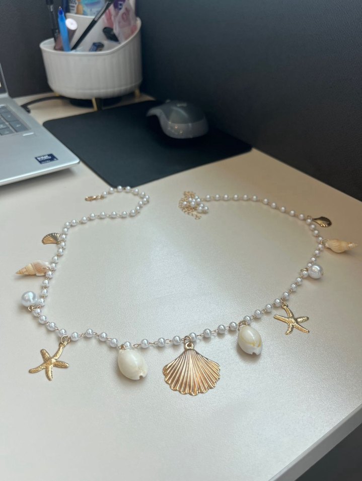 STOKTA VAR Deniz kabuklu bel zinciri - Görsel 5