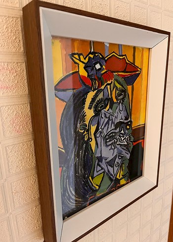 Çok Renkli Soyut Tablo - Görsel 2