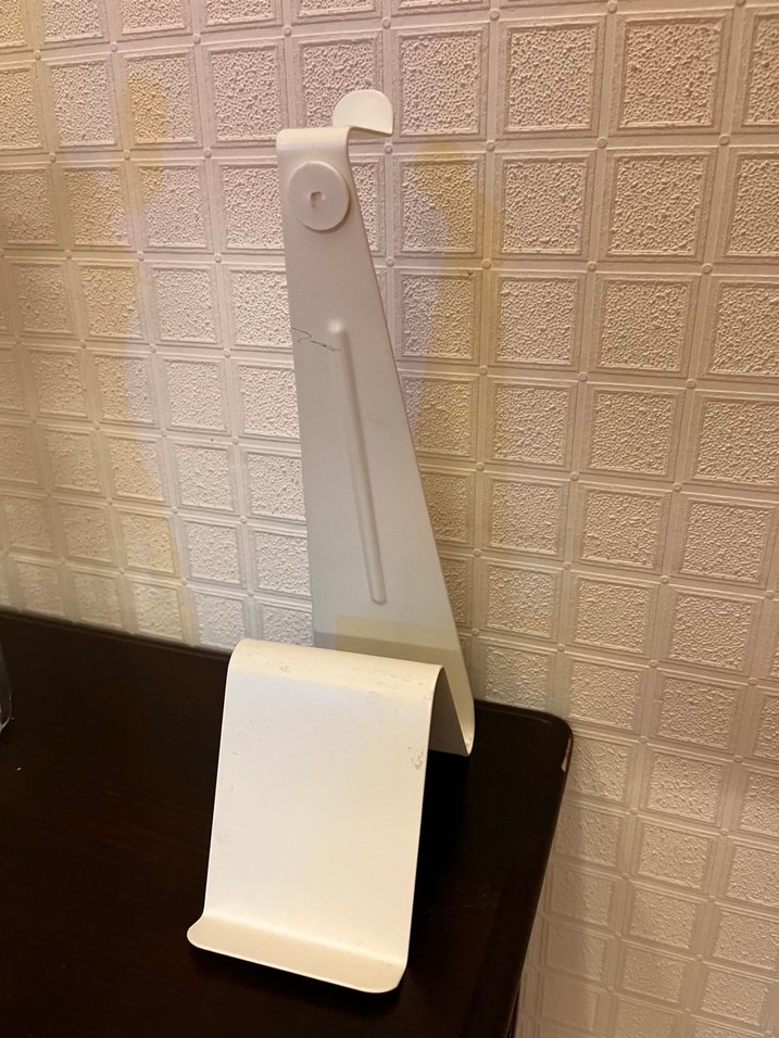 Gri Beyaz Telefon Tutucu Stand - Görsel 2