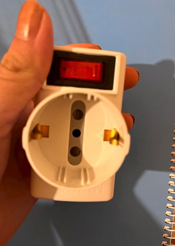 Dönüştürücü ve akım koruyucu priz - Görsel 4