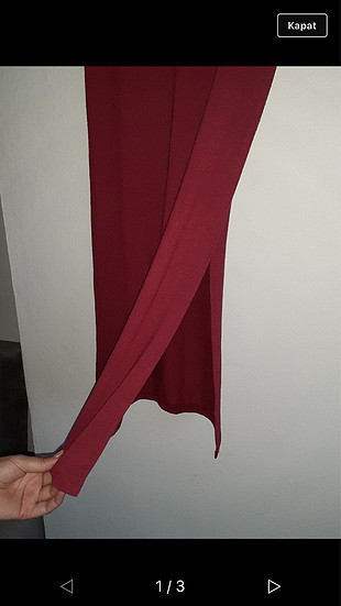Zara Yırtmaçlı etek