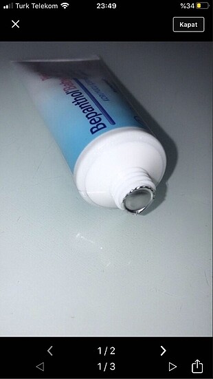 Bepanthol pişik kremi