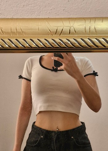 coquette crop top