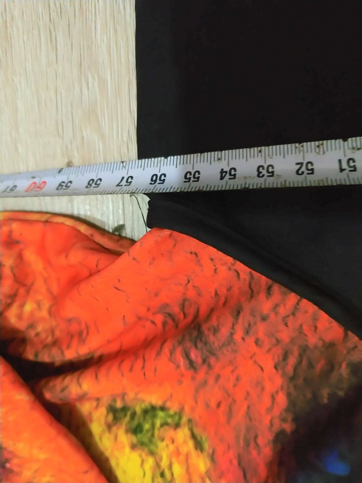 Renkli batik desenli, bol kesim ve  kadın tesettür mayo takımı. - Görsel 5