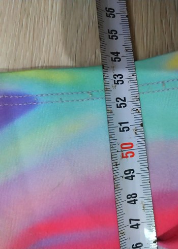 LC Waikiki Çok Renkli Tie-Dye Spor Tayt