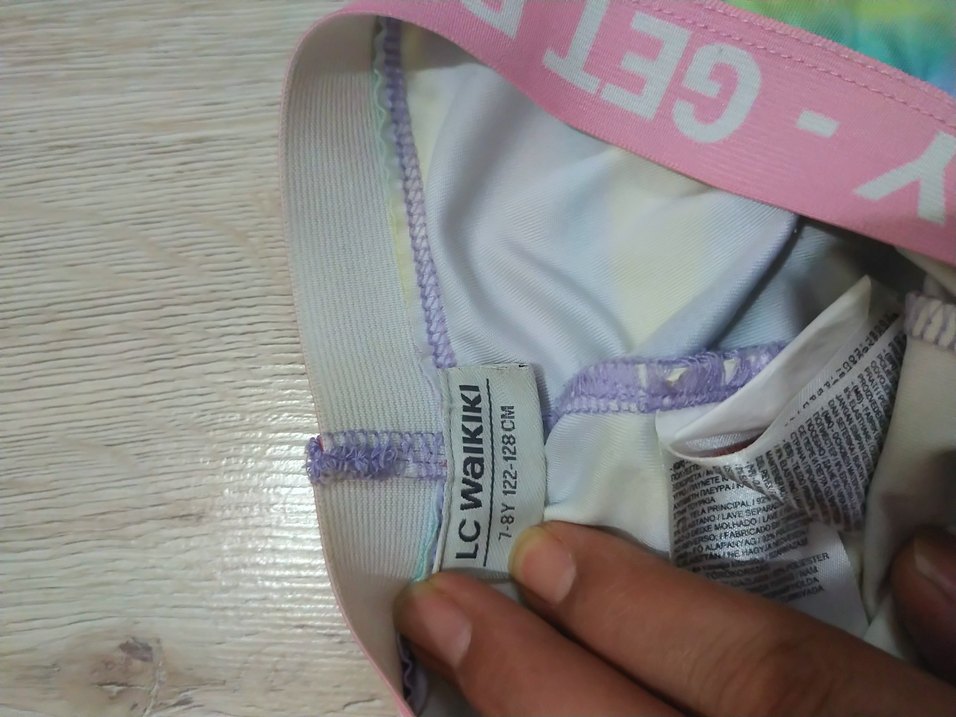 Çok Renkli Tie-Dye Spor Tayt - Görsel 4