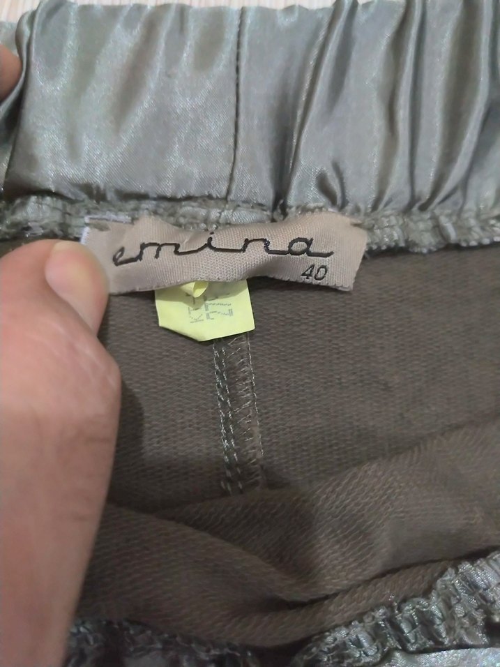 Kemer Detaylı Uzun Kahverengi Etek - Görsel 4