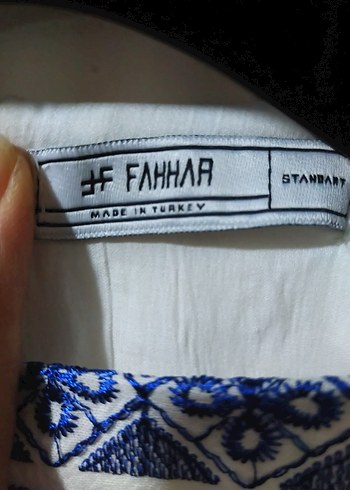 Nakış Detaylı Bohem Uzun Beyaz Elbise - Görsel 5