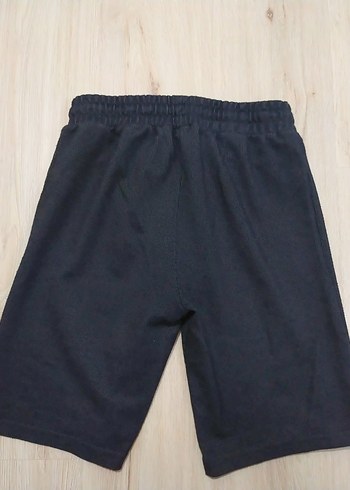 Siyah Erkek Çocuk Rahat Kesim Şort - Görsel 3