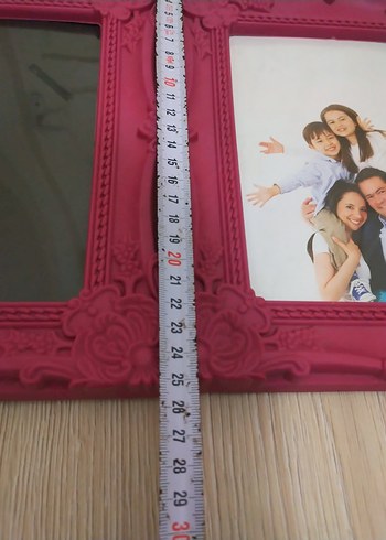 Pembe Renkli Dekoratif Fotoğraf Çerçevesi - Görsel 3