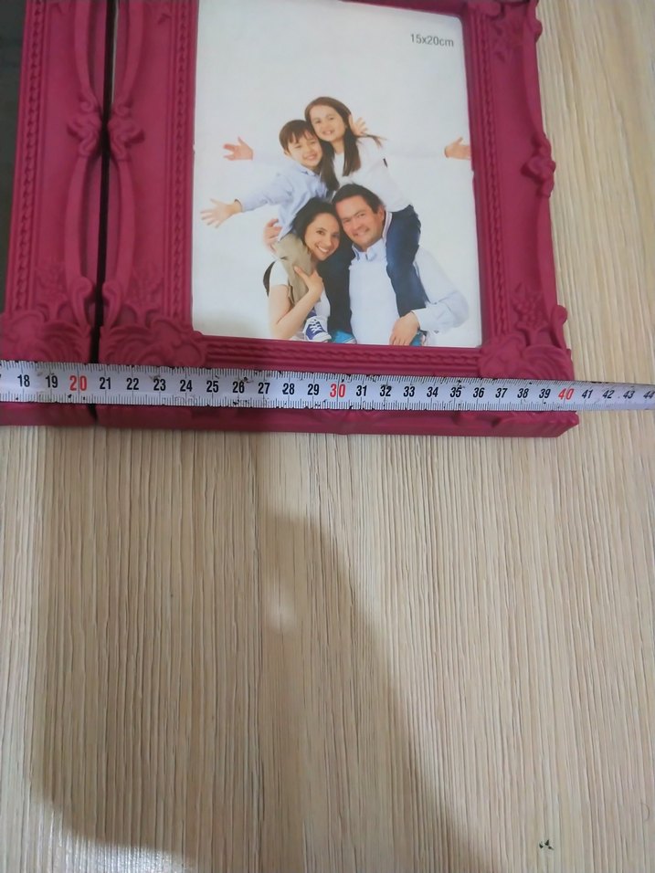 Pembe Renkli Dekoratif Fotoğraf Çerçevesi - Görsel 2