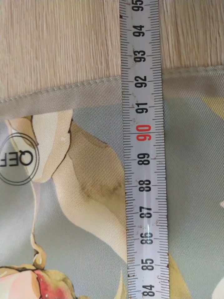 QEF Gri Pileli Vintage Kadın Eşarp - Görsel 2