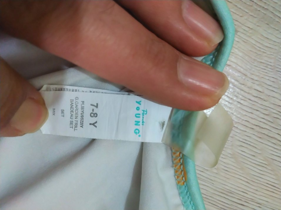 Renkli Bohem Kız Çocuk Bikini Takımı - Görsel 3