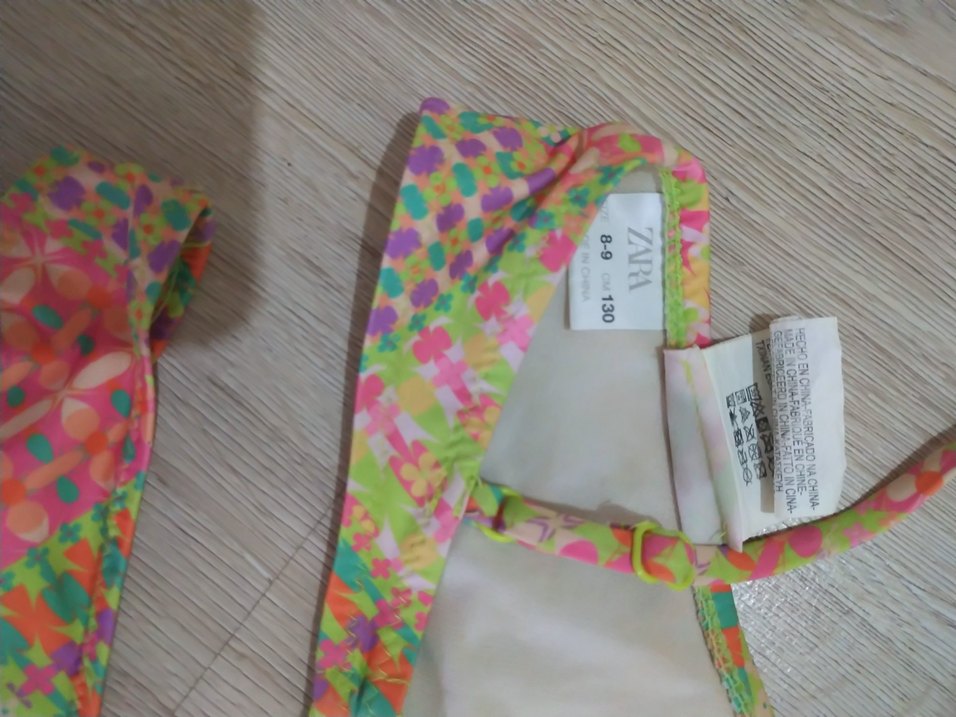 Renkli Bohem Desenli Mini Bikini - Görsel 2