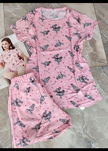 Diğer Şortlu pijama takımı