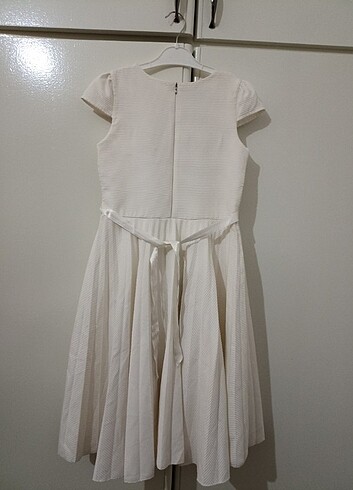 Kız çocuk beyaz elbise - Görsel 4