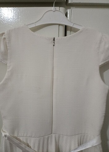 Kız çocuk beyaz elbise - Görsel 5