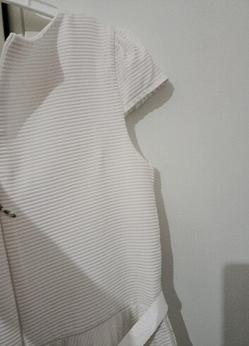 Kız çocuk beyaz elbise - Görsel 8