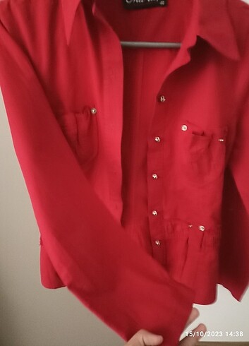 Mevsimlik kadın gömlek - Görsel 5