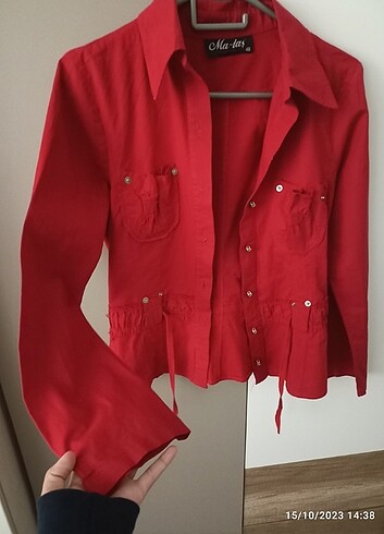 Mevsimlik kadın gömlek - Görsel 8