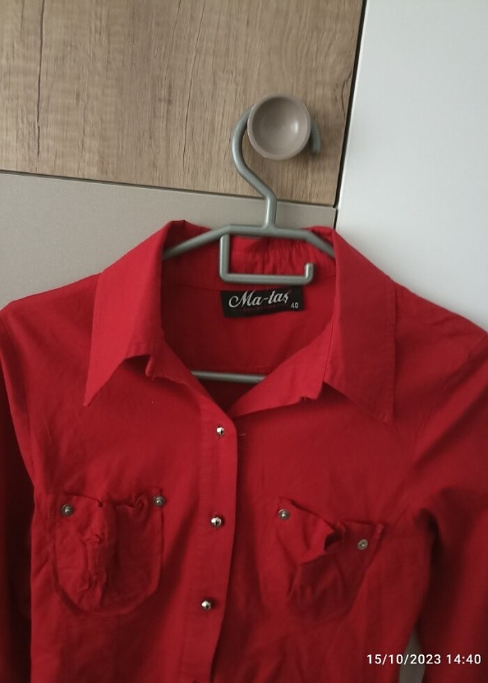 Mevsimlik kadın gömlek - Görsel 4