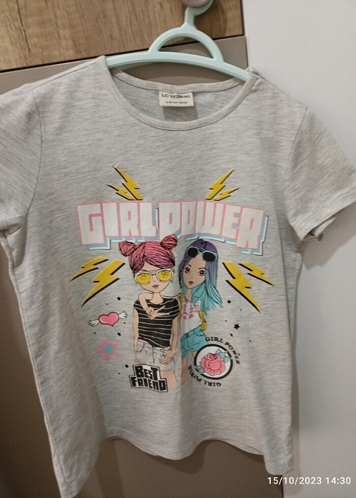 LCW kız çocuk tişört - Görsel 2