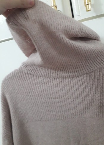 Lcw Boğazlı Midi Triko Kadın Kazak - Görsel 9