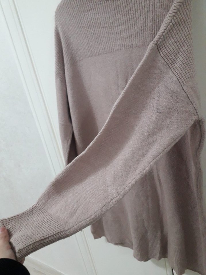 Lcw Boğazlı Midi Triko Kadın Kazak - Görsel 2