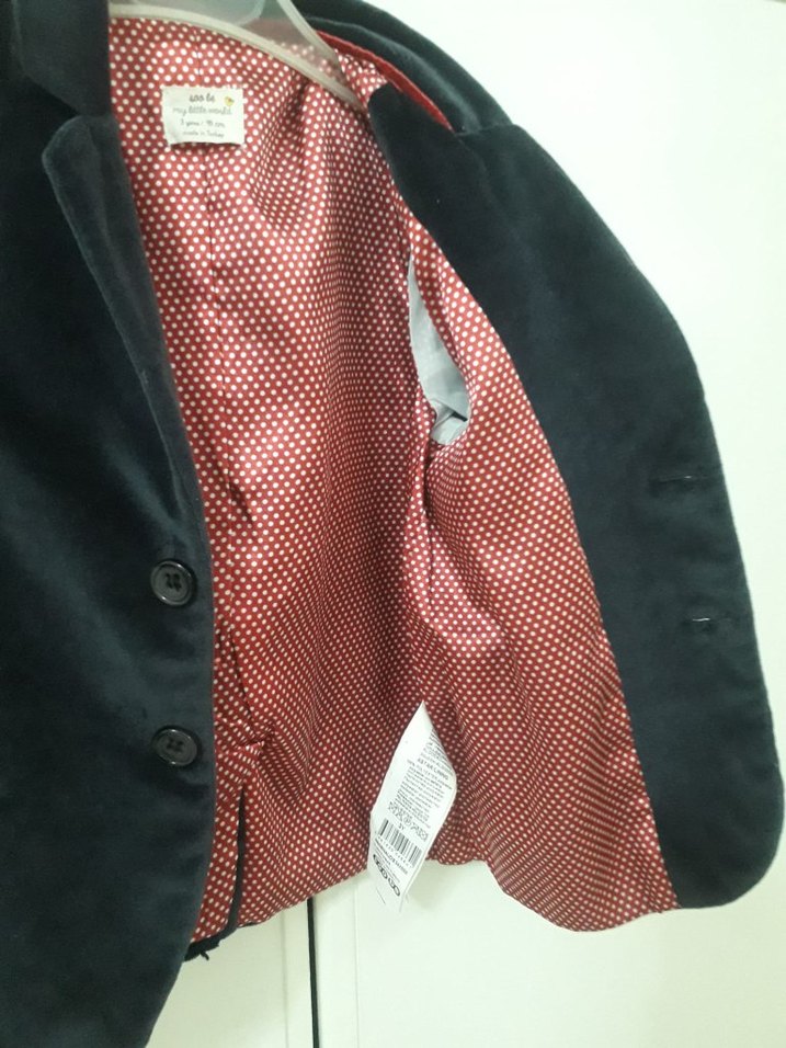 Soobe marka kadife ceket - Görsel 4