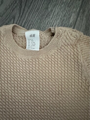 9 Ay Beden camel Renk H&M takım