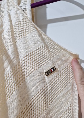 U.S. Polo Assn. Baskılı Renkli Midi Elbise - Görsel 5