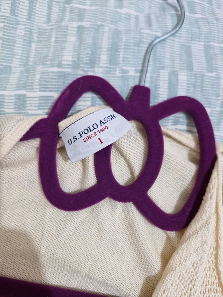 U.S. Polo Assn. Baskılı Renkli Midi Elbise - Görsel 2