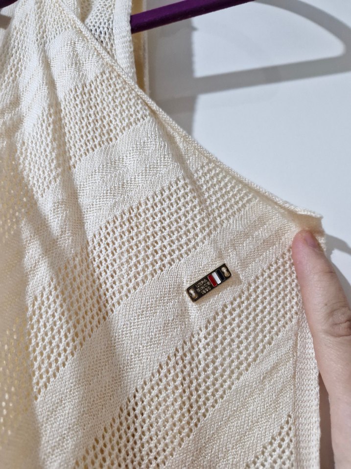 U.S. Polo Assn. Baskılı Renkli Midi Elbise - Görsel 5