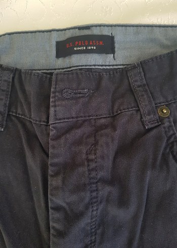 Lacivert Kemerli Erkek Denim Pantolon - Görsel 2