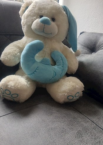 Mavi Pastel Peluş Ayıcık Oyuncak