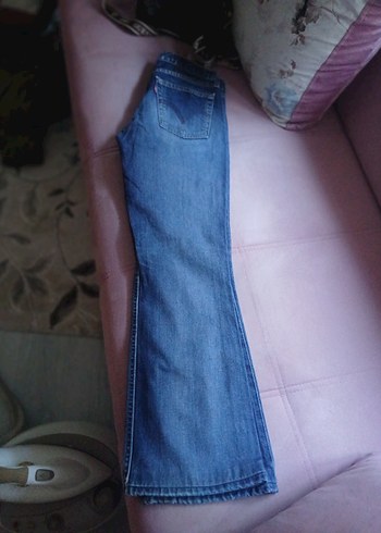 Levis levis Mavi Kadın Kot Pantolon İspanyol paça jean