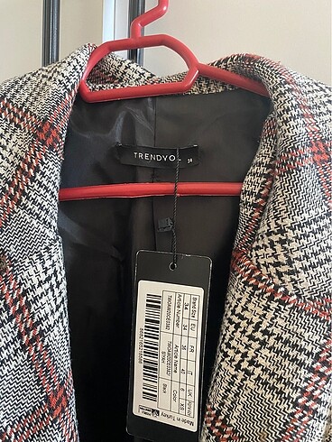 Trendyol & Milla Ekose blazer ceket