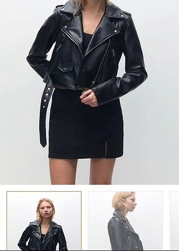 Pull and Bear Deri ceket