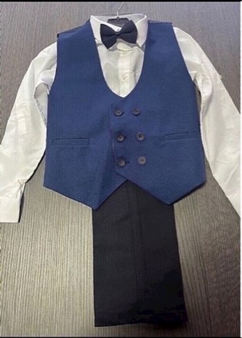 Çocuk yelekli takım 10 yaş takım sıfırdır - Görsel 5