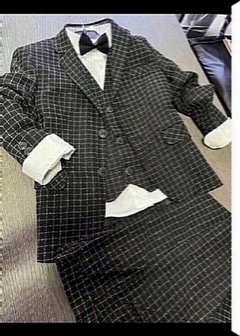 Çocuk takım elbise 3 yaş takım sıfırdır - Görsel 4