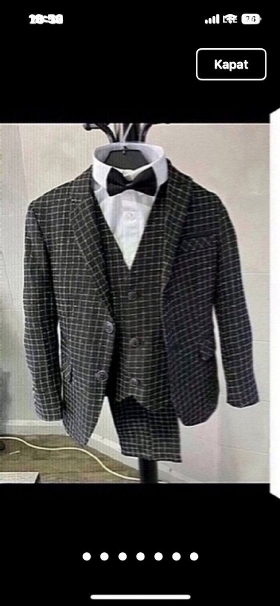 Çocuk takım elbise 3 yaş takım sıfırdır - Görsel 5