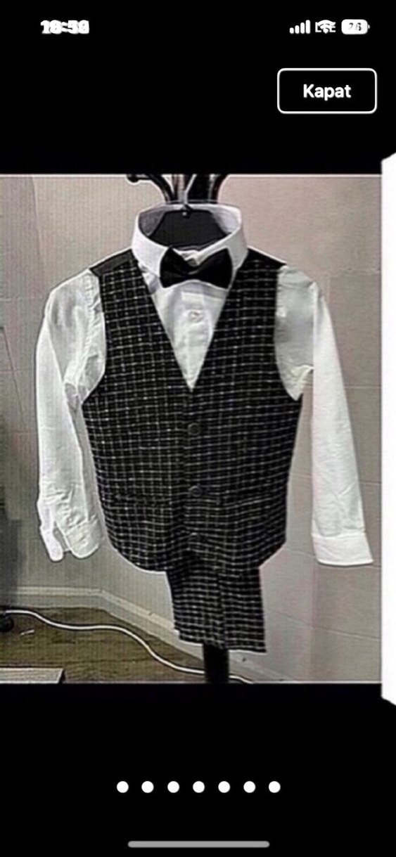 Çocuk takım elbise 3 yaş takım sıfırdır - Görsel 2