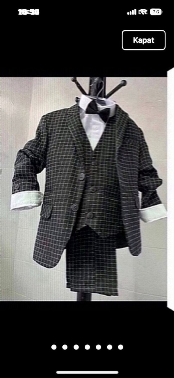 Çocuk takım elbise 3 yaş takım sıfırdır - Görsel 3