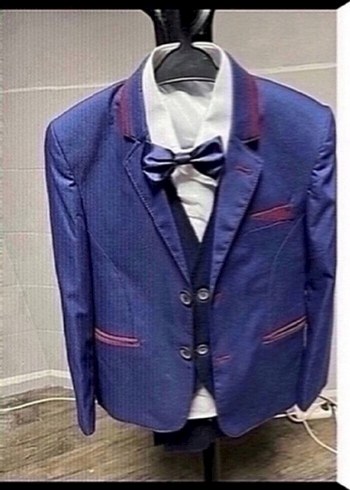 Çocuk takım elbise 7 yaş takım sıfırdır - Görsel 3