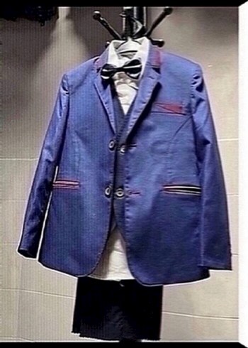 Çocuk takım elbise 7 yaş takım sıfırdır - Görsel 7