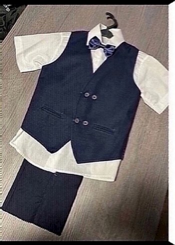 Çocuk takım elbise 7 yaş takım sıfırdır - Görsel 2